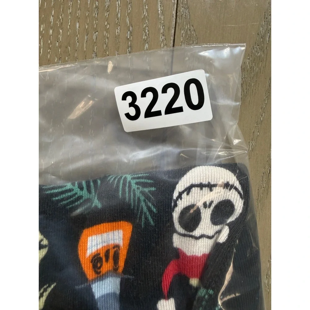 Hanna Andersson Pajamas Kids 12-18 Months Black Nightmare Before Christmas Zip